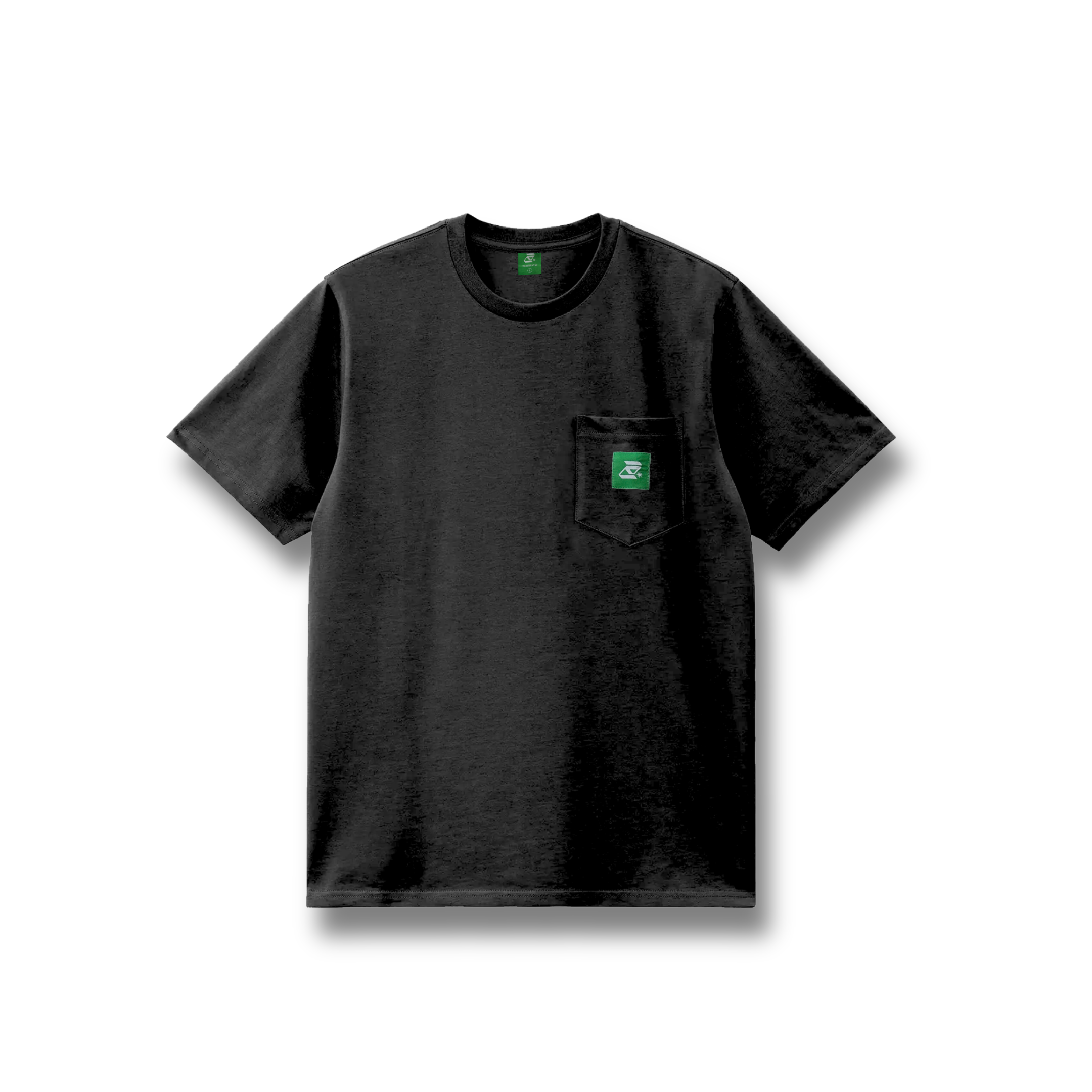 POCKET CREME - BLACK TEE