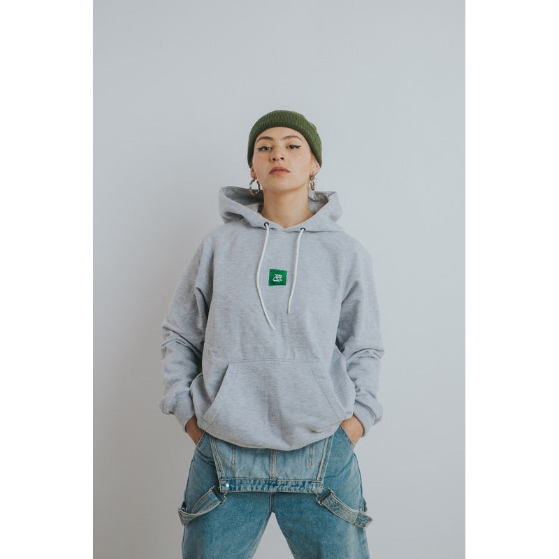 Box Logo - Grey Hoodie