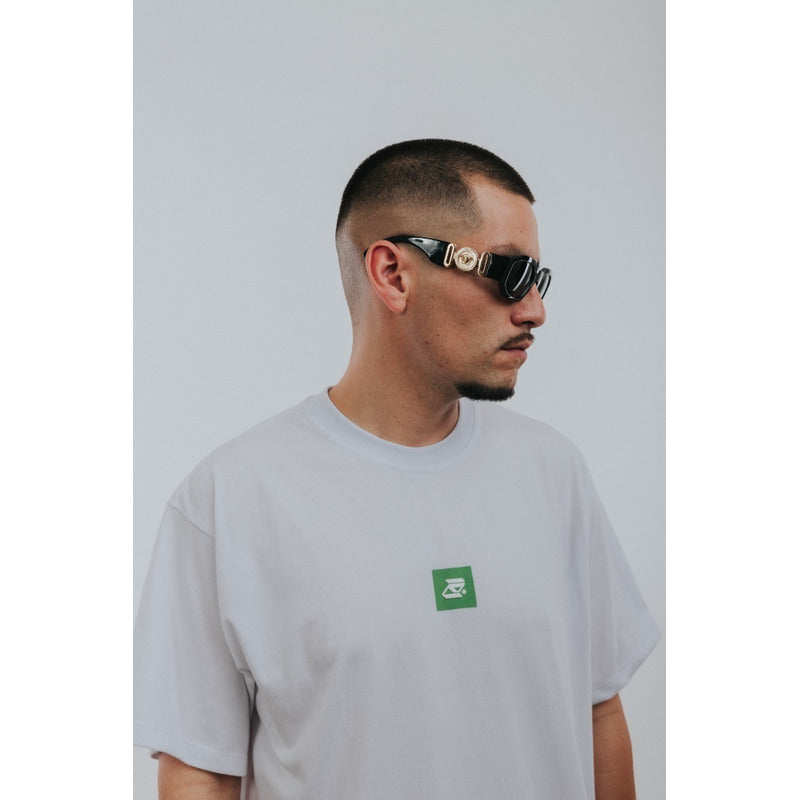 Box Logo - White Tee