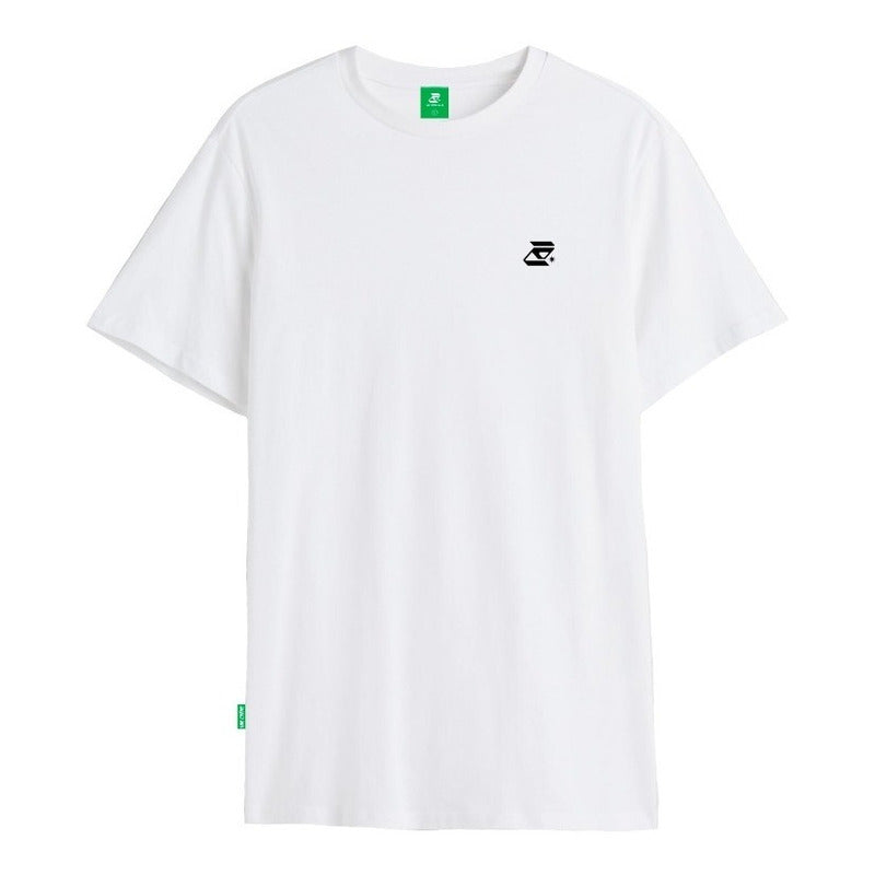 É Logo - White Tee