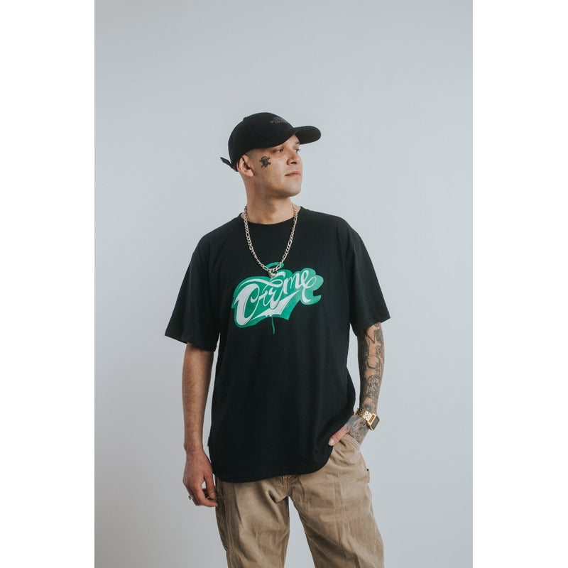 Creme X Fisek - Black Tee