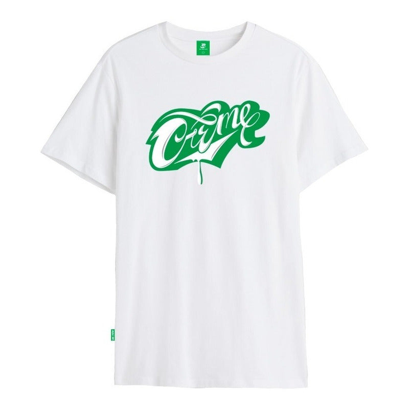 Creme X Fisek - White Tee