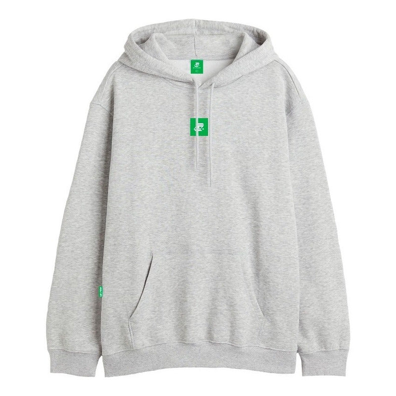 Box Logo - Grey Hoodie