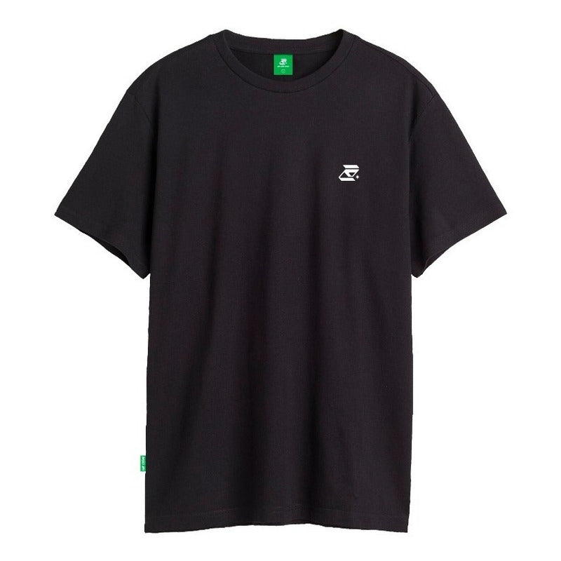 É Logo - Black Tee