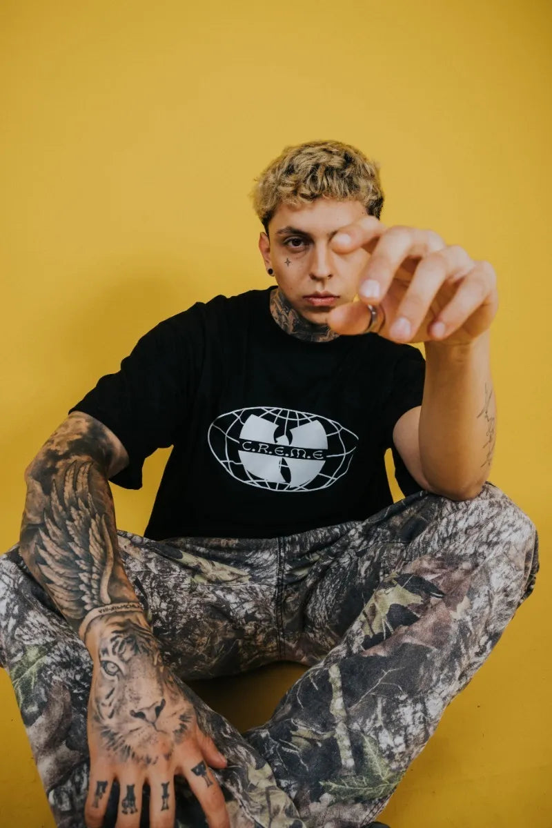 Wu Creme - Black Tee