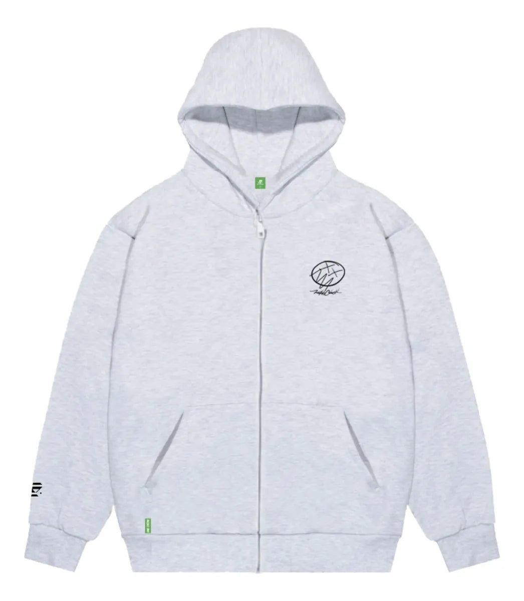 Matiah Chinaski - Grey Hoodie Oversize