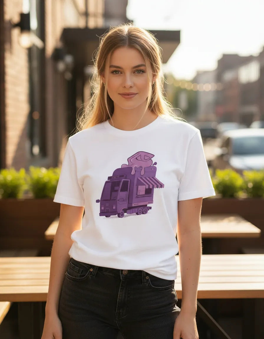 Moracreme - White Tee