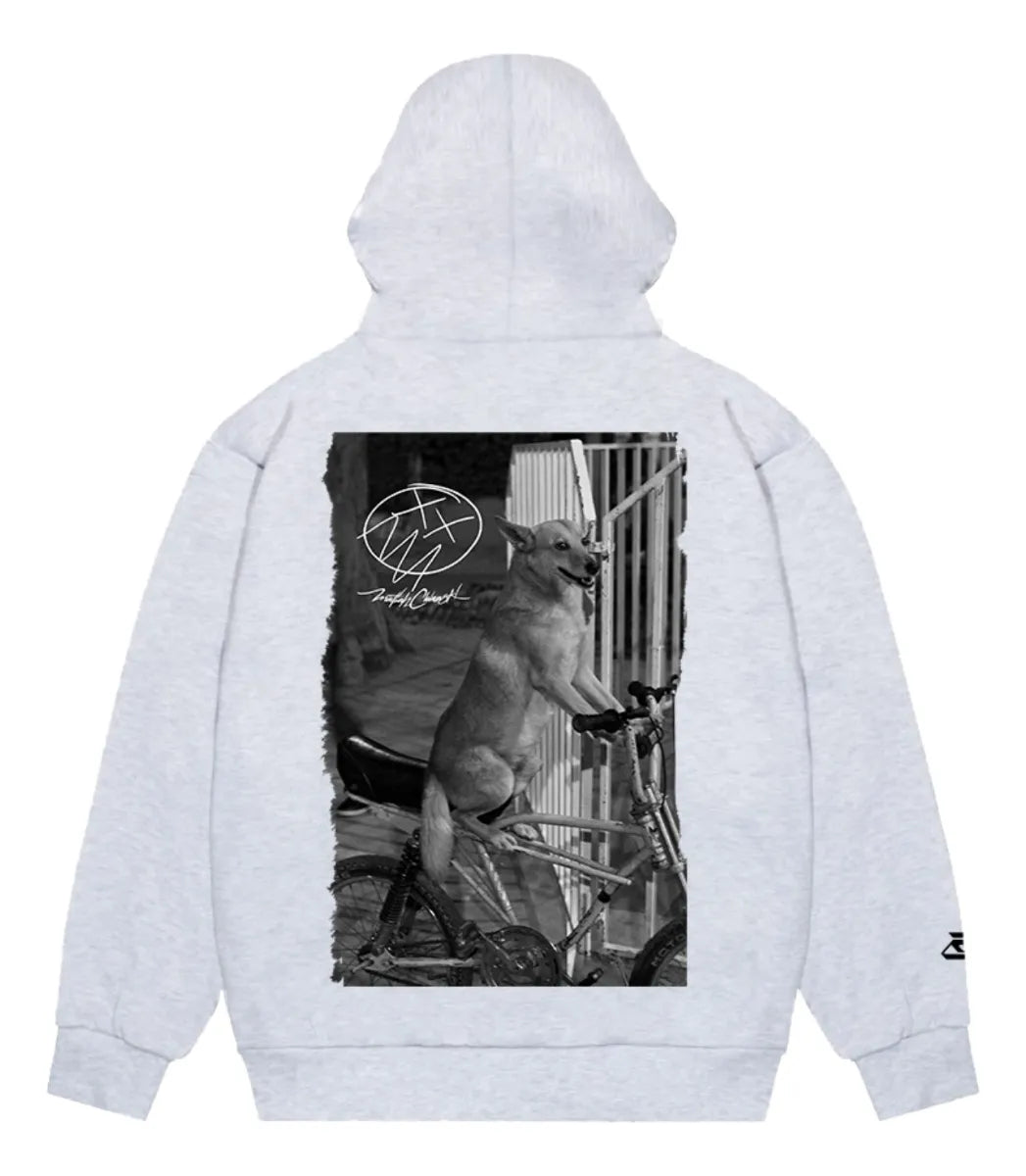Matiah Chinaski - Grey Hoodie Oversize