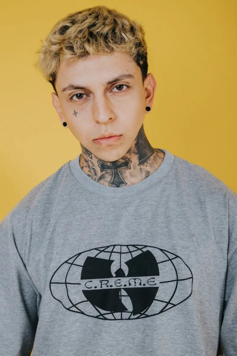 Wu Creme - Grey Tee